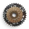 Freewheel 7Speed Shimano 13-34T Megarange MF-TX500-7 Brown Black