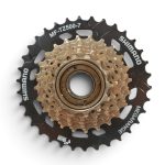 Freewheel 7Speed Shimano 13-34T Megarange MF-TX500-7 Brown Black