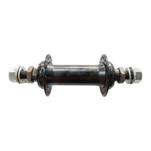 Hub Depan Genio Lubang 36 Tanpa Drat OLD 100mm Hitam