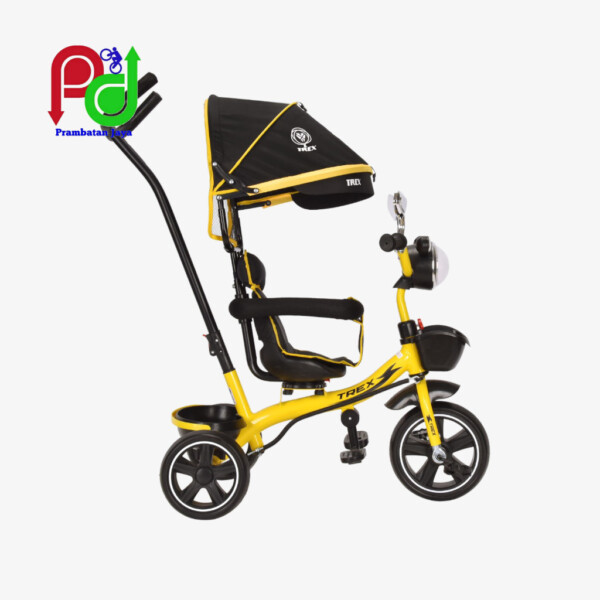 Sepeda Roda Tiga Trex TC-10 DK-6 Mickey Kanopi - Gambar 3