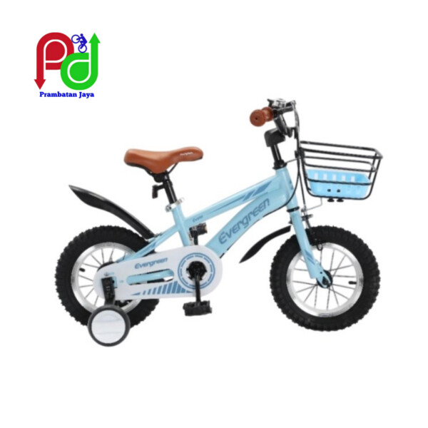 Sepeda BMX Evergreen Vintage 12 Inchi warna biru di Kudus