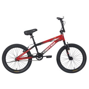 Sepeda BMX United Roouse Rotor 20 Inchi warna merah-hitam di Kudus