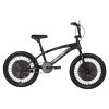 Sepeda BMX 20 Element Hiphop Batman Vs Joker di Kudus warna hitam tampak samping