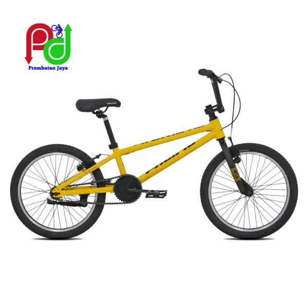 Sepeda BMX Pacific Avorio Alloy di Kudus ukuran 20 Inchi warna Cyber Yellow