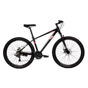 Sepeda gunung Element CyberX di Kudus warna black red 21 speed