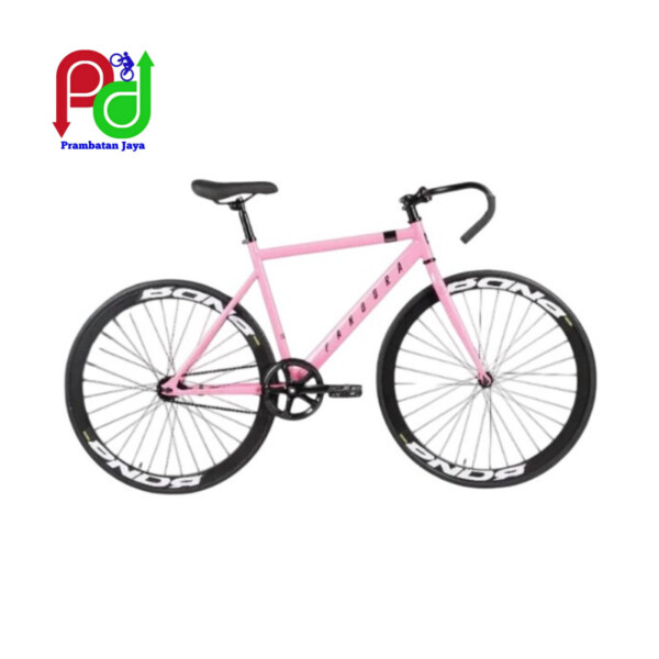 Sepeda Fixie Police Toronto FX Pandora New di Demak warna pink