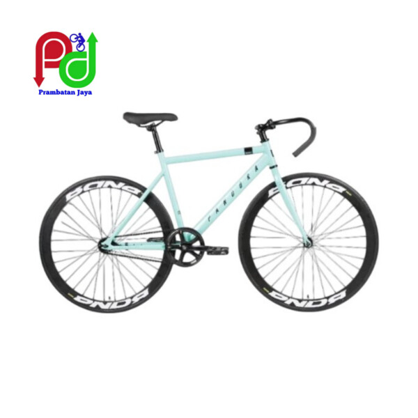Sepeda Fixie Police Toronto FX Pandora New di Turquoise warna Pati